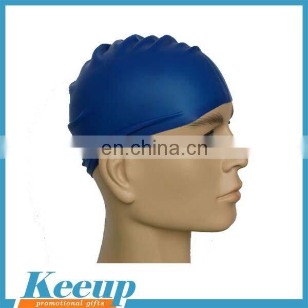 Durable Stylish Sporty cool high quantity whosale cheap promotional waterproof silicone swim caps