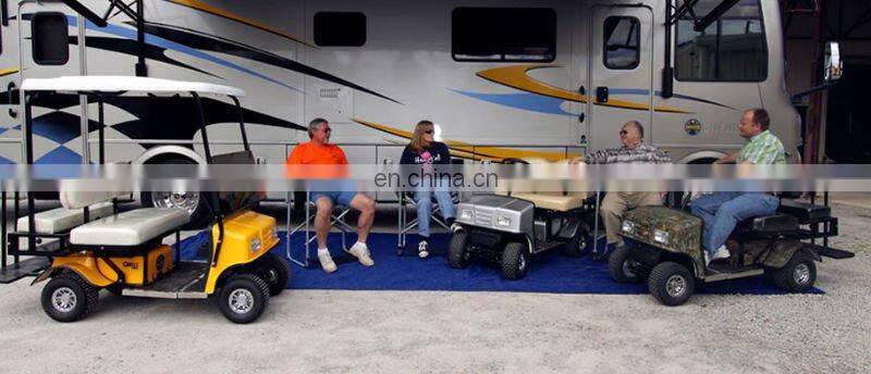 CE approved 4 Seater Designer Golf Cart, Cheap Utility Vechicle with Top Control System and Rear 2N1 Kit | AX-A3-14