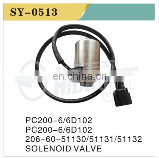 High Quality Excavator Parts PC220-6 PC200-6 PC120-6 PC200-6 6D102 4D102Main Service Valve Solenoid Valves 702-21-07010