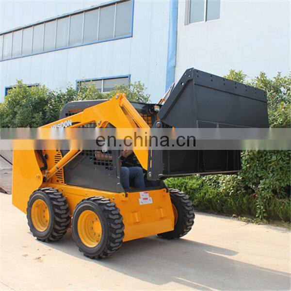 mini skid steer loader backhoe excavator 4 in 1 bucket