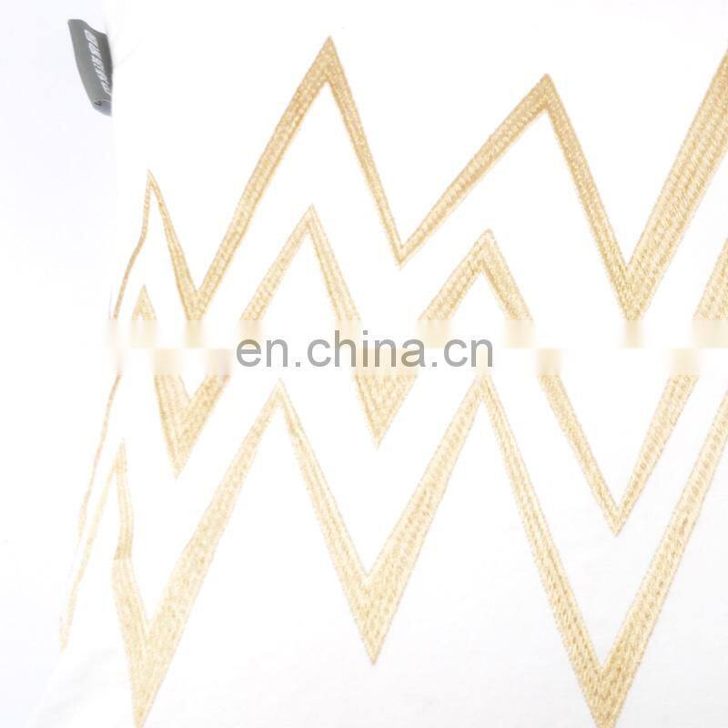 Simple Geometric Pattern Sofa Home Decor Design 18 Inch Square Throw Pillow Cushion