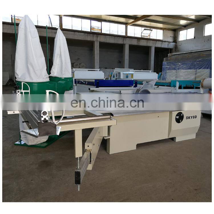 Woodworking sliding table panel saw/precision panel saw/ cnc panel saw wood cutting machine with 45 degree
