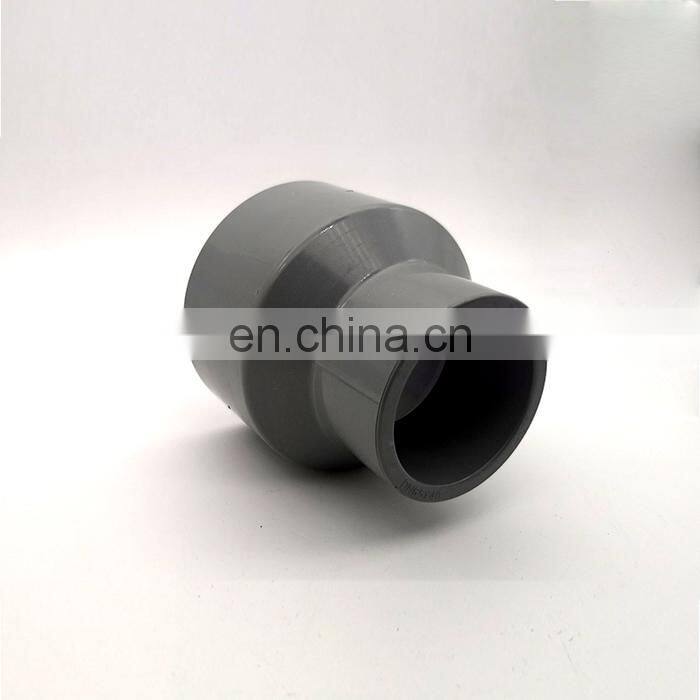pvc drainage pipe male to female reducer
