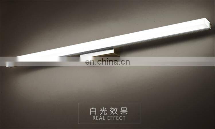 Hot sale modern minimalist LED mirror vanity light for bathroom hotel