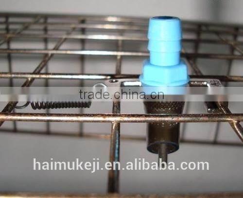 China Made Durable Galvanized Blue HM-T12 Rabbit Nipple Drinker Sold at Cost