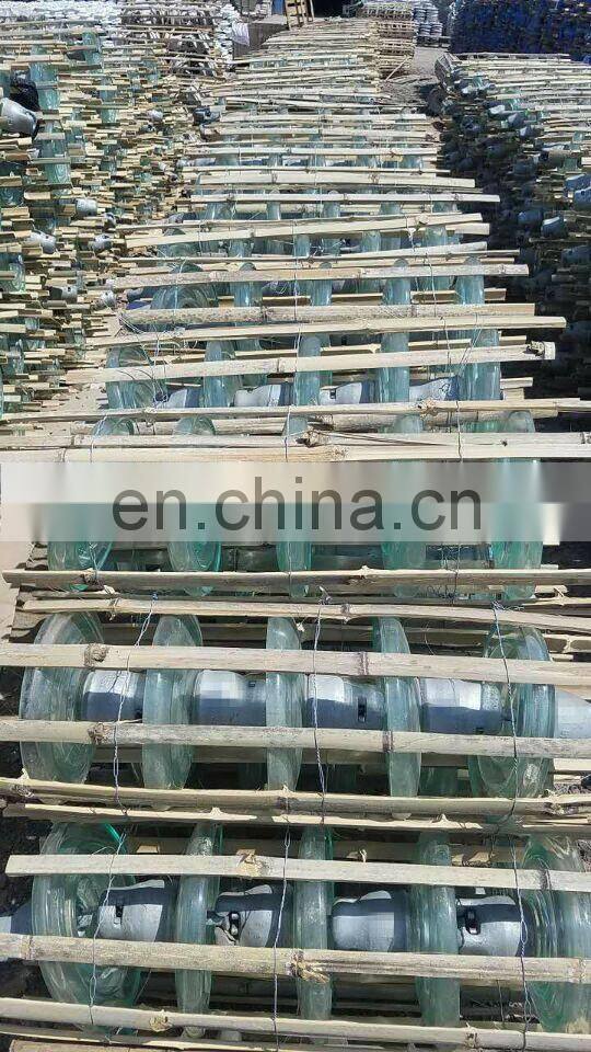 toughened glass disc suspension insulator U50BSP for Uzbekistan
