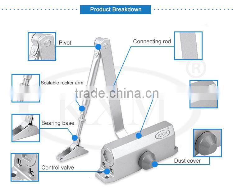 Cheap automatic floor spring door closer for wholesales