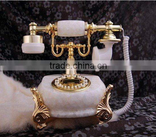 corded home decoration rhinestone telephone