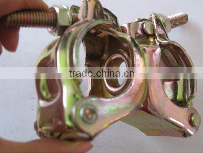 Pressed JIS type scaffolding galvanized pipe clamps