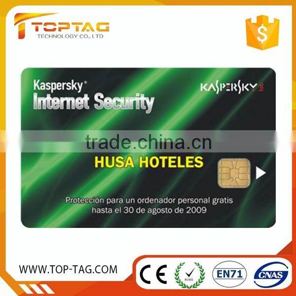 ISO7816 AT24C02 Smart Contact IC Card With 2Kbits Memory