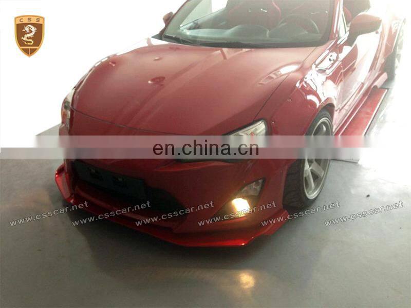 Hot sale greddy style tuning body kit for GT86 2014-2016 in frp