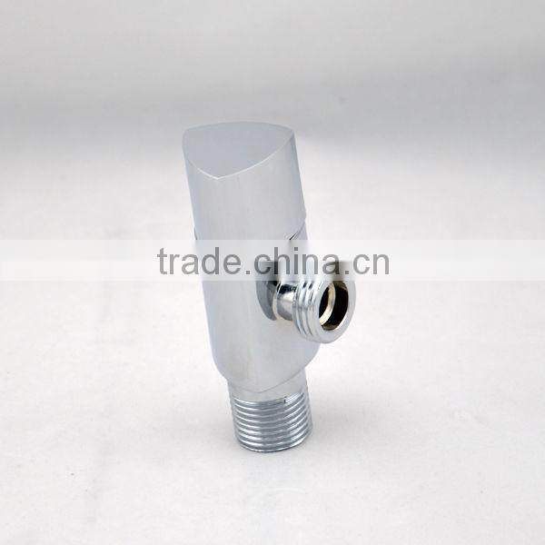 Line tap valve chrome plated angle valve