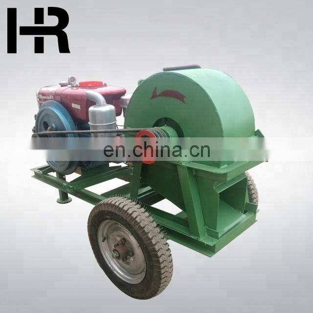 mobile diesel engine shredder