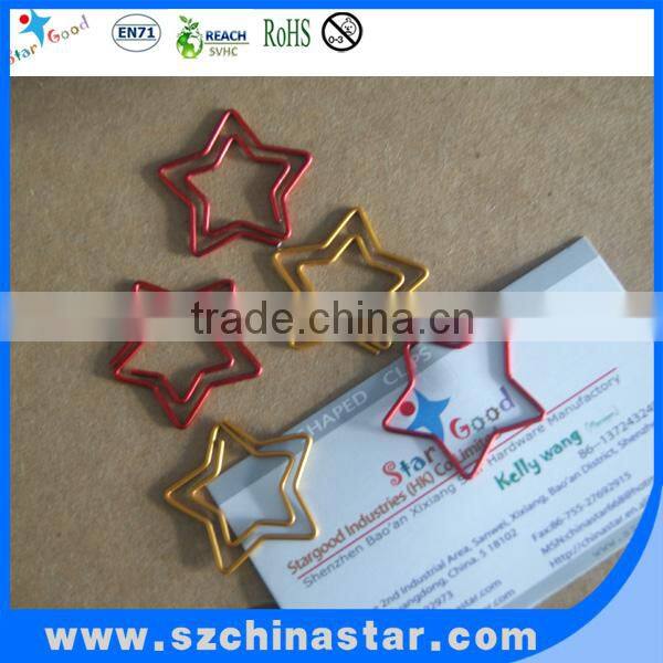 Hot selling number shape paper clip