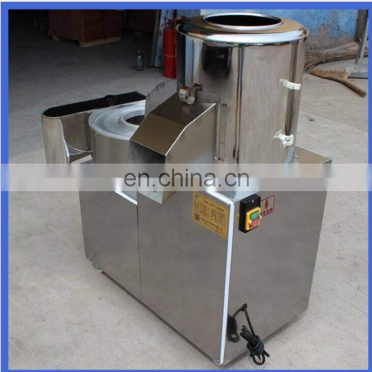 Potato peeling and slicing machine potato slice cutting machine