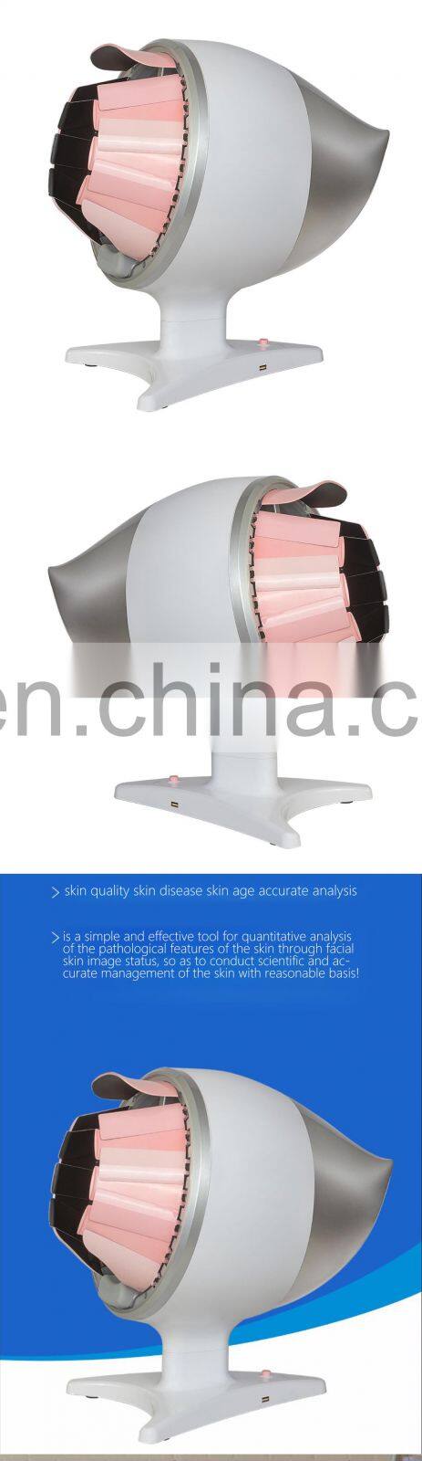 Sales New Magic Mirror Speciality Facial red Analyzer Scanner Skin Analysis/wood lamp skin analyzer