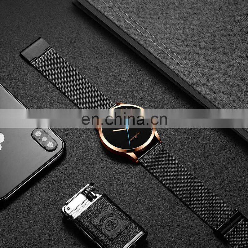 Crrju 2167 New Minimal Men Quartz Watches Stainless Steel Luxury Original Crrju Watch