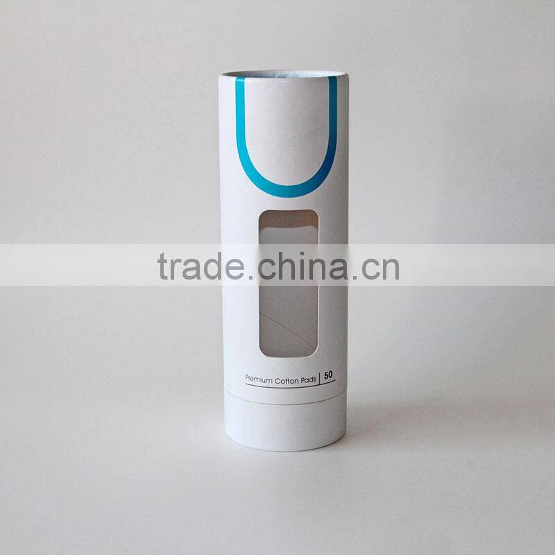 Brown Craft Paper Box with Clear Plastic Cover