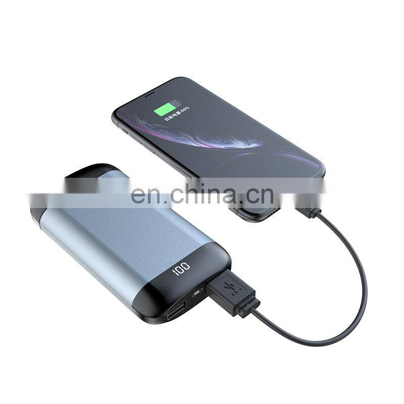 Q66 TWS V5.0 HD Stereo Wireless Headphones earphones Sports Waterproof in ear earbuds power bank 6000mAh