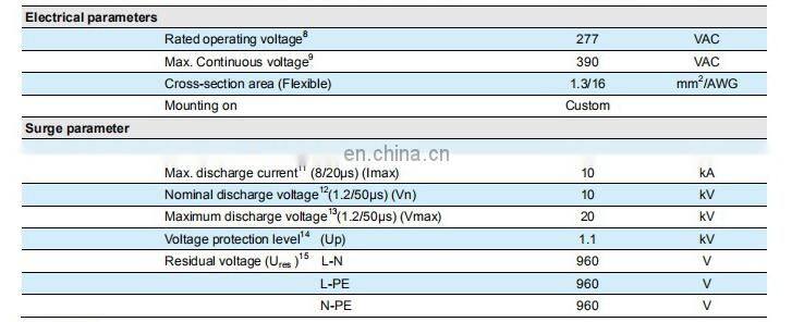 10kV Surge protector LED Surge Arrester TAL22010 LED Power Supply Surge Protection Device for Air Conditioner Medical Equipment