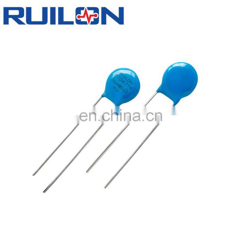 Metal Oxide Varistor MOV 07D471K Zinc Oxide Varistor Manufacturers