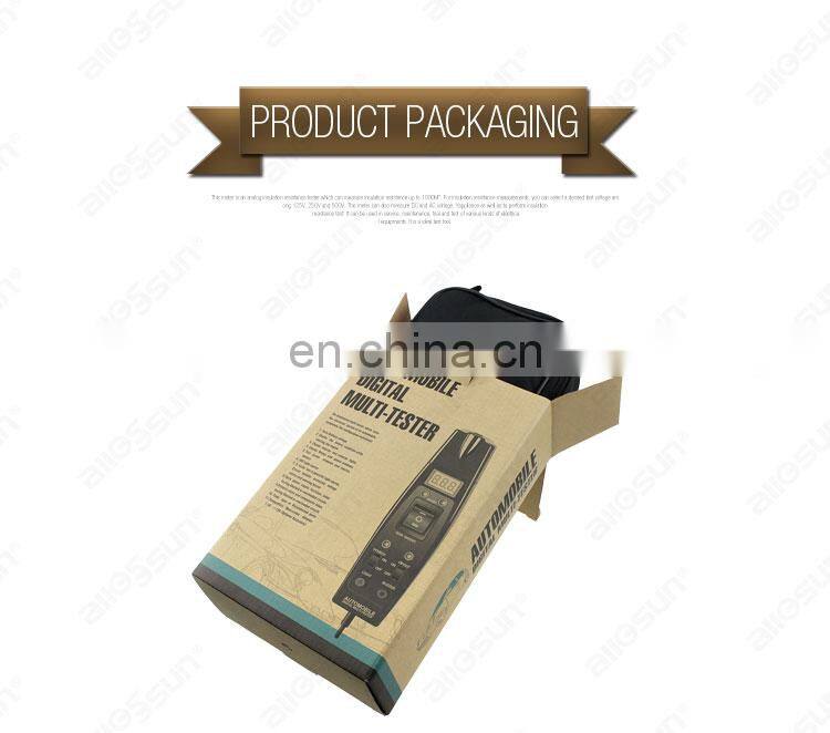 Allosun EM288 Automotive Multimeter Car Battery Voltage Tester Lamp Continuity Check Relay Check