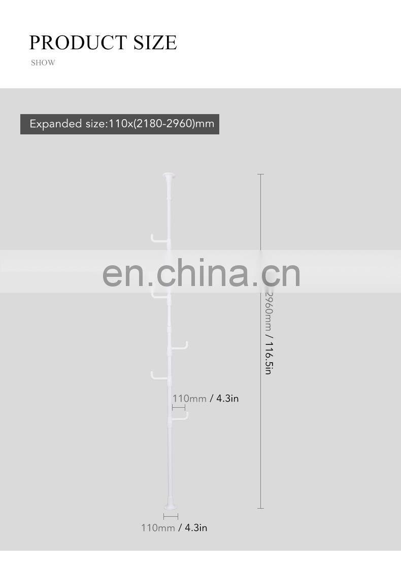 Hot selling portable freestanding coat rack