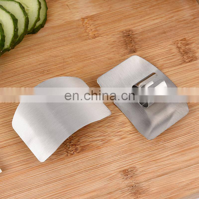 Stainless Steel Finger Guard Finger Hand Cut Hand Protector Knife Cut Finger Protection Tool Kitchen Cooking Knives Accessories