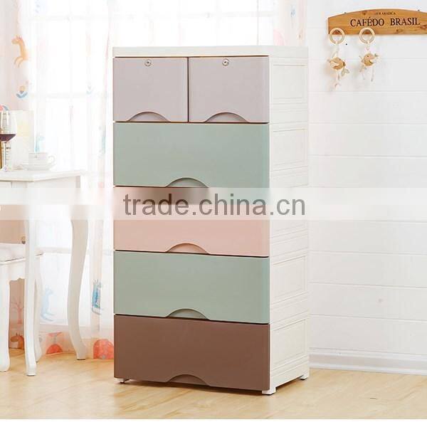 Multi-function Combination Cabinet Storage Toy Organizer Plastic DIY Wardrobe