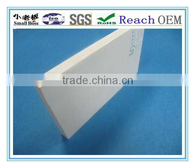 white foam pvc profile