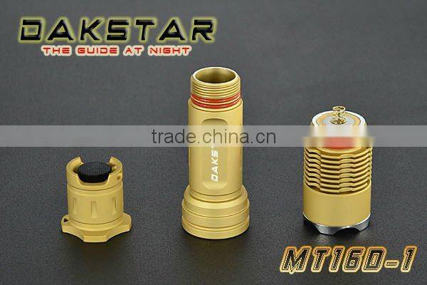 DAKSTAR MT16D-1 CREE XML T6 925LM 18650 Over-discharge Protection Gift Small Bicycle Torch Light Rechargeable Battary