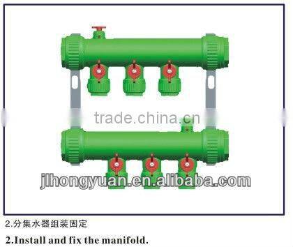 Modern Style clean PP-R manifold for under floor heating systerm