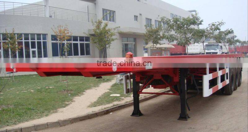 40ft low bed semi trailer ce