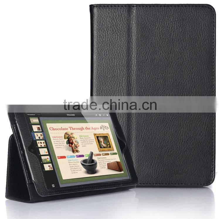 High Quality Orange Slim Thin Magnetic Leather Smart Wake/Sleep Cover Flip Case for Ipad 2 3 4