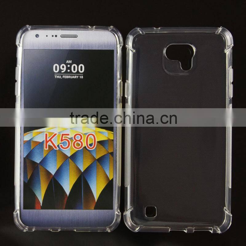 anticollision tpu soft cell phone case for LG X cam K580 tpu cover