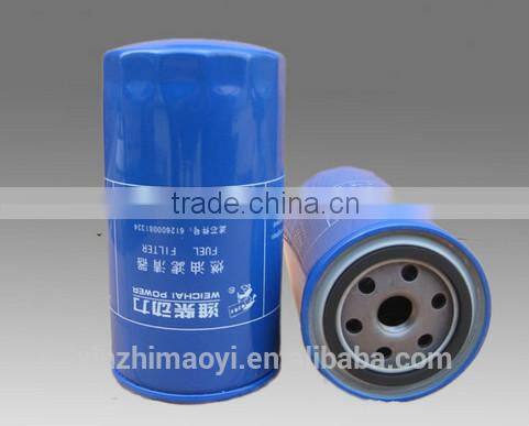WEICHAI WD615 engine parts fuel filter 612600081334 H