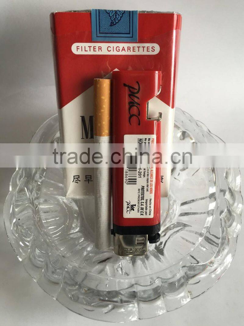 standard disposable plastic lighter with bittle opener ISO9994&CR