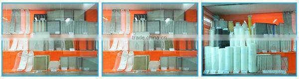 solid glue spray booth filter seamless material