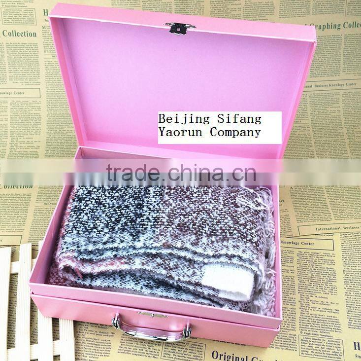 Custom gift box scarf 2015 latest high-end scarves wholesale packaging gift box