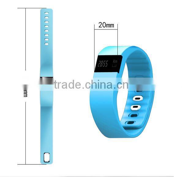 2016 Gifts wholesale price Pedometer fitness band,sleeping monitor bluetooth smart bracelet