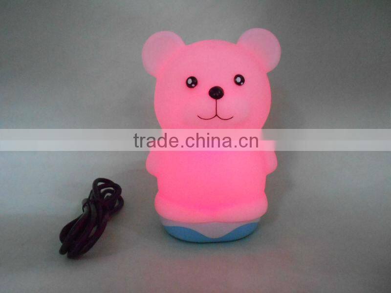 Cat shape small Baby portable LED night light