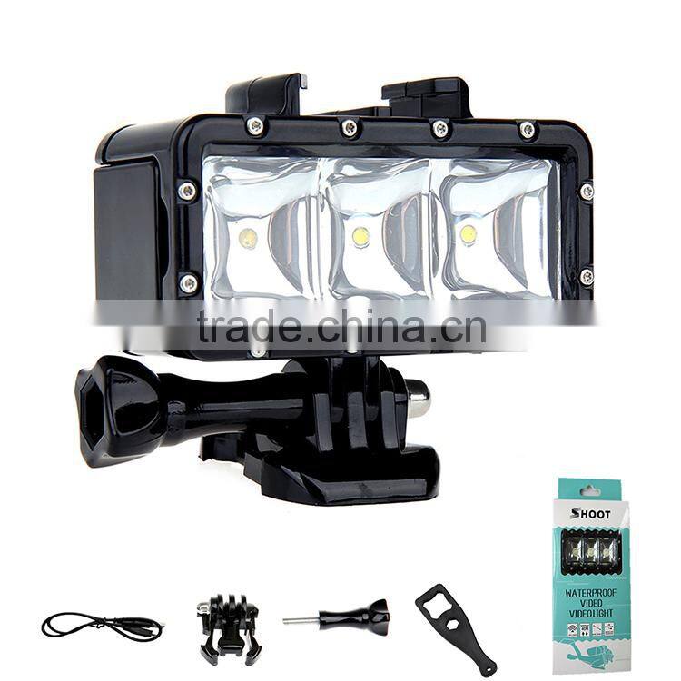 Sports Camera GoPros Selfie Stick with 1/4 Screw Adapter Monopod Selfie Ring Light