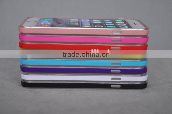 Factory price hight quality products cell phone case soft TPU+hard PC case for iphone 6 4.7 inch