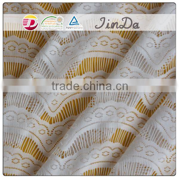 New arrival elegant ripple pattern lace for wedding dress