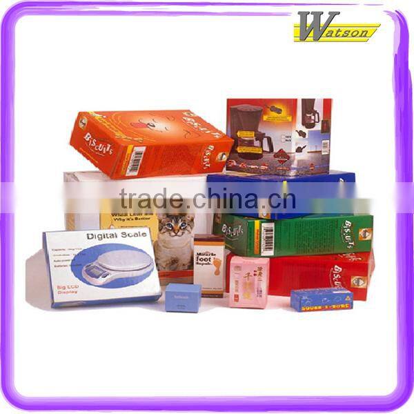 Delicious chocolate round paper box packaging , paper box gift box packaging box with silk handle