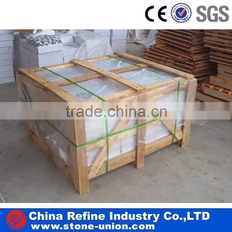 fashion design white mosaic tiles