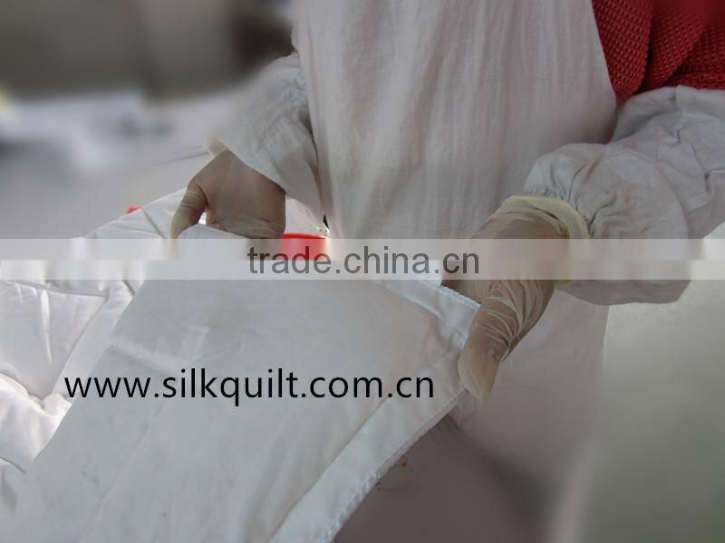 High Quality Quilt 100% silk quilt cover and bed sheet
