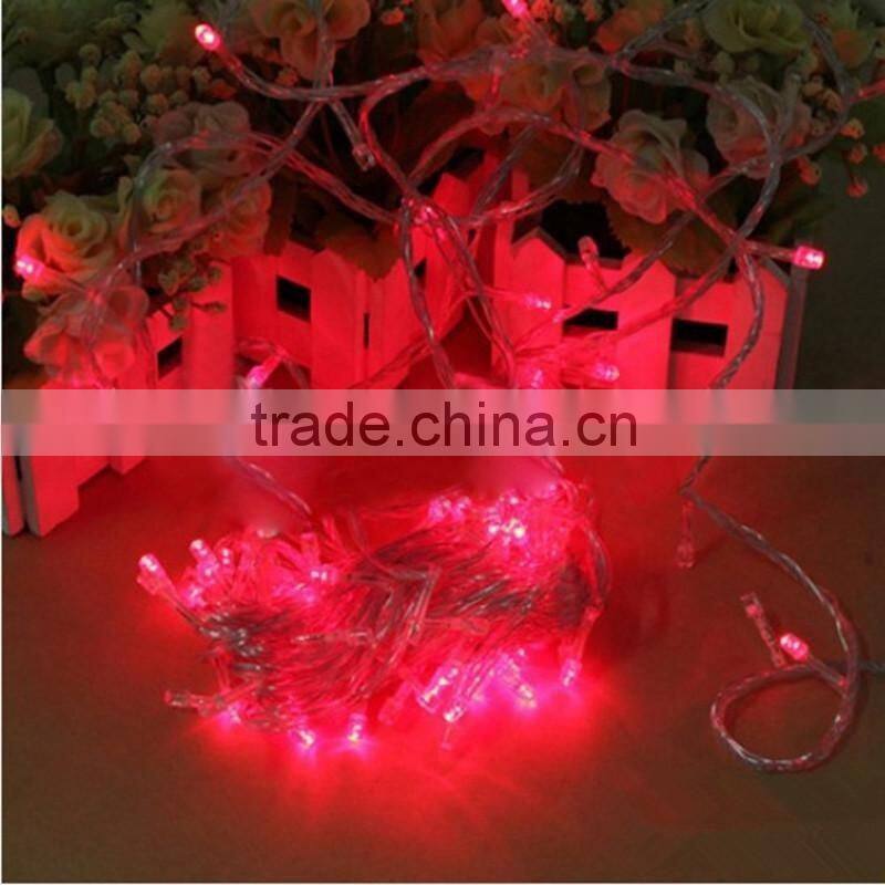 110V 220V Colorful Christmas Led Lighting 10m 100 leds for Holiday/Party/Wedding/Decoration Blue/Green/White/Red/RGB/Yellow/Purp