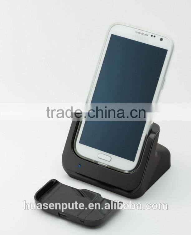 Desktop USB Battery Dock Charger Cradle for Samsung GALAXY Note2 N7100