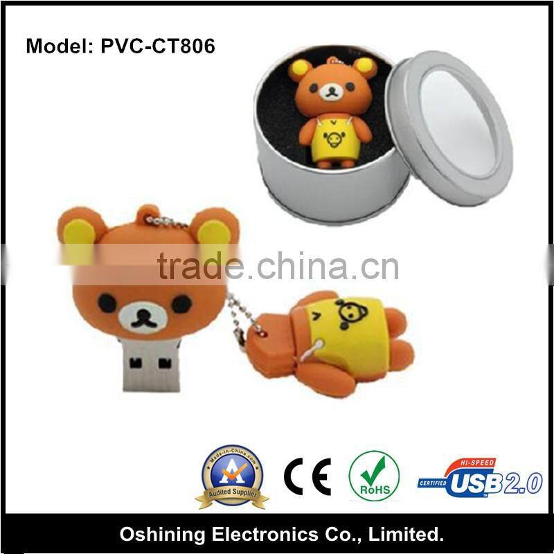 usb memory China new product gifts for memory usb 8GB(PVC-CT806)